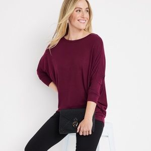 24/7 Flawless Cozy Dolman Long Sleeve Tee